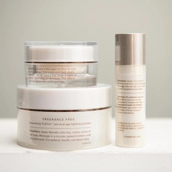 Crepe Erase Body Firm NEW Advanced Body Repair Ultra Restorative Facial Plumping - Picture 2 of 2